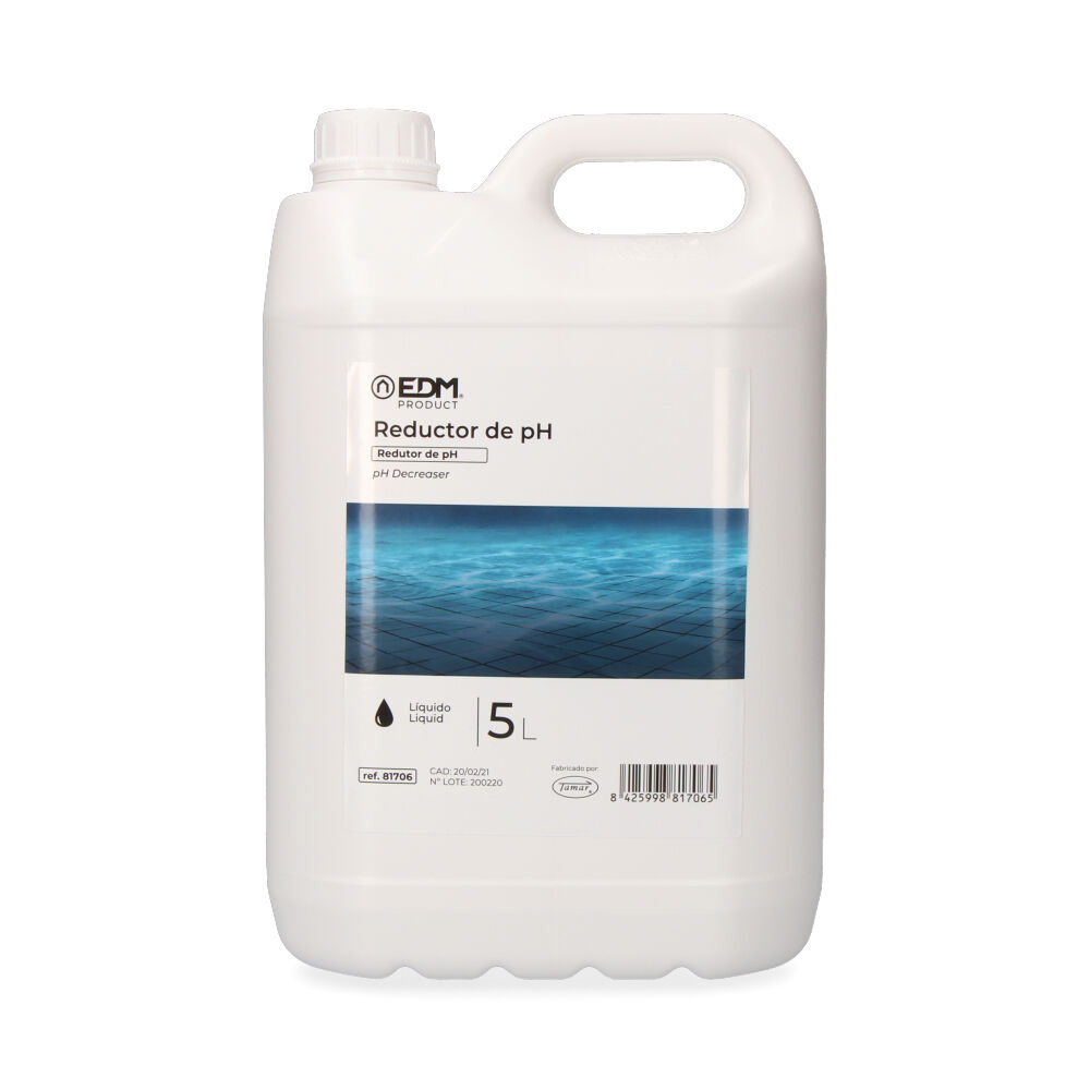 REDUCTOR PH LÍQUIDO 5 l. FUSION  EDM