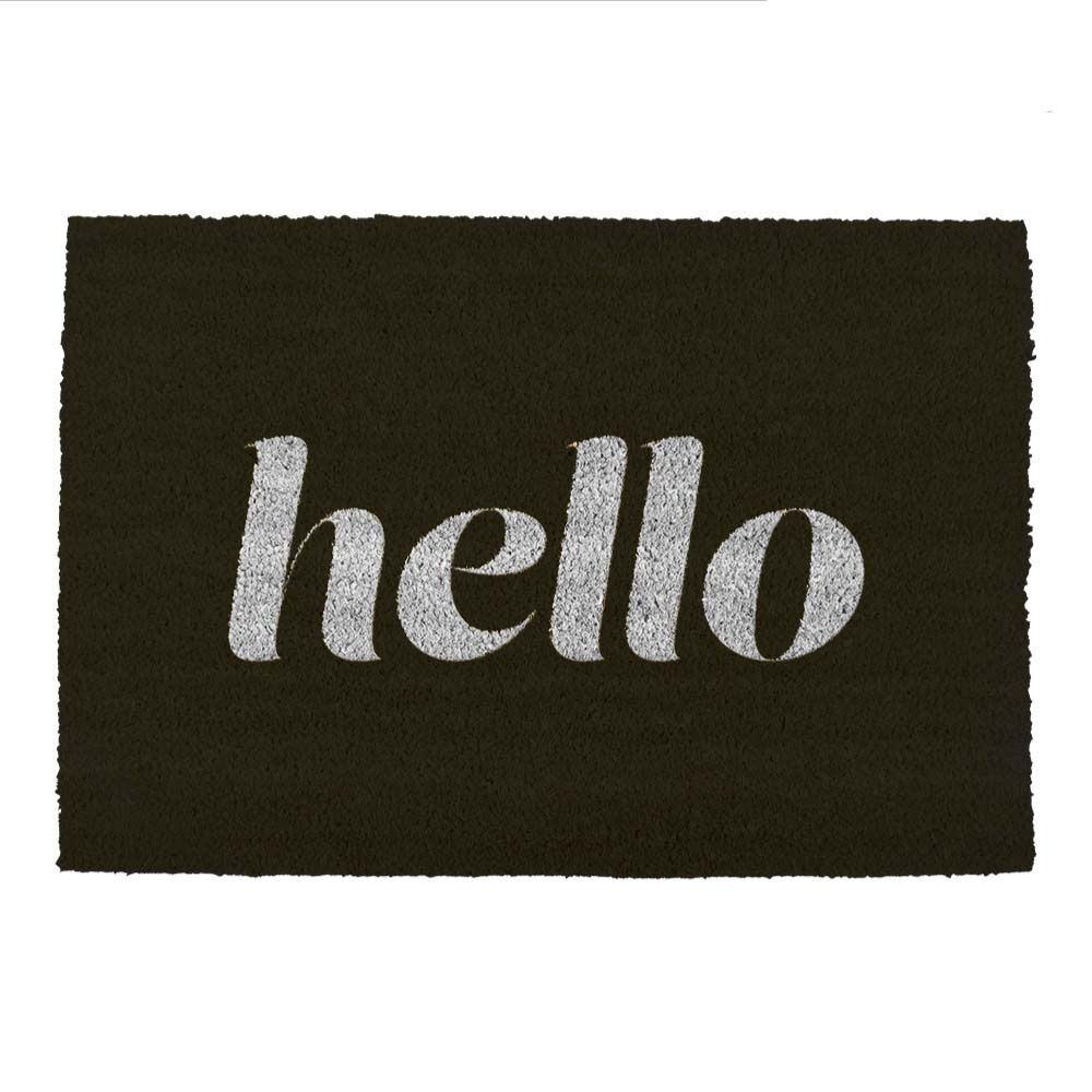 ULT. UNIDADES FELPUDO 60x40cm MODELO HELLO EDM
