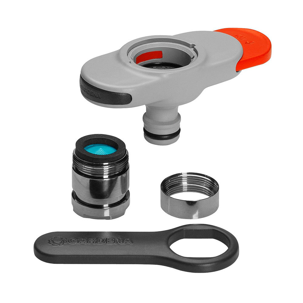 ADAPTADOR GRIFO INTERIOR ROSCA M22x1 HEMBRA, M24x1 MACHO. GARDENA