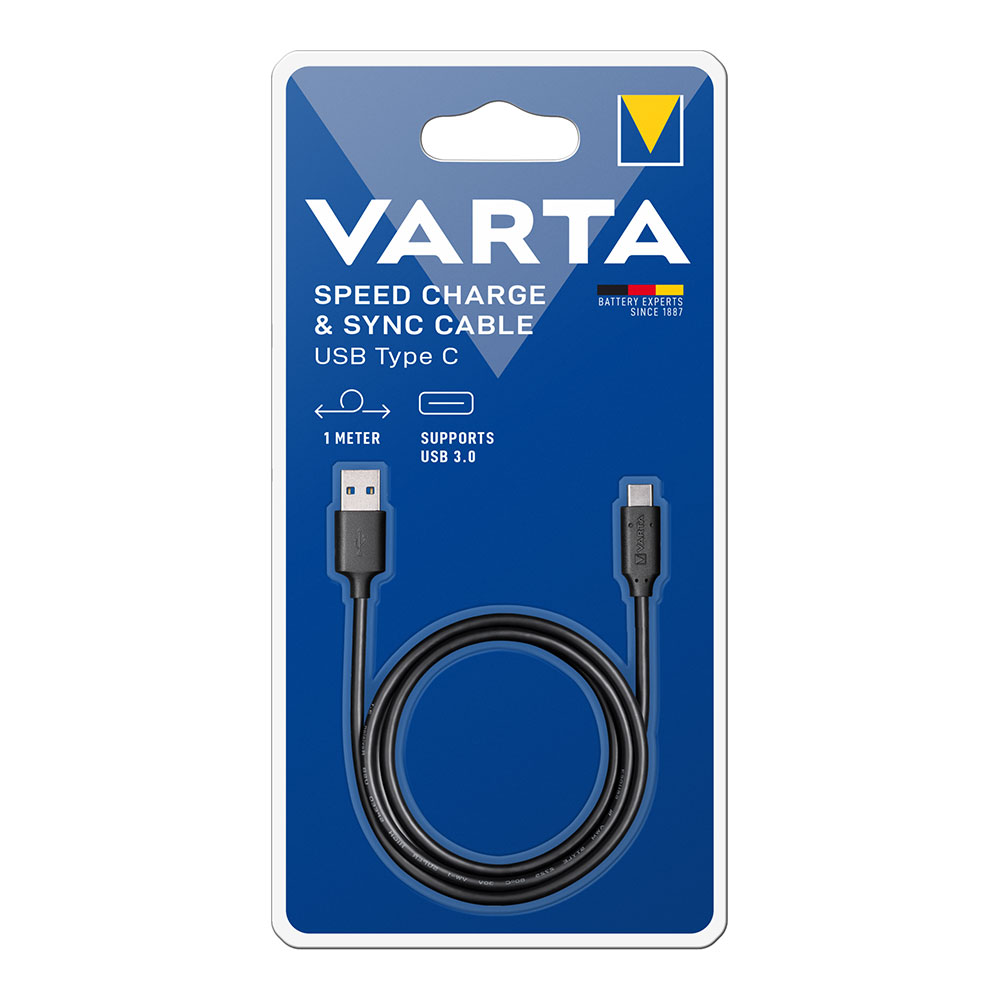 CABLE CARGADOR RAPIDO  VARTA  USB CONECTOR C