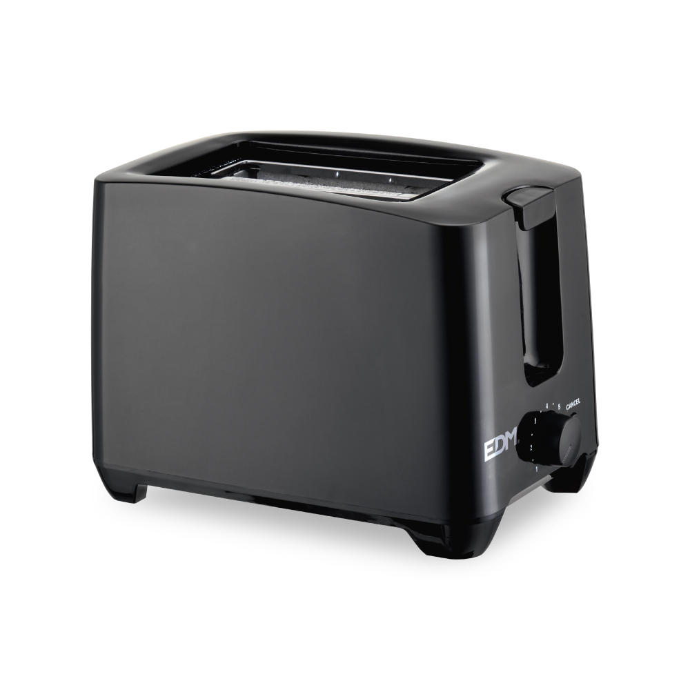 TOSTADORA DOBLE RANURA BLACK DESIGN - 750W EDM