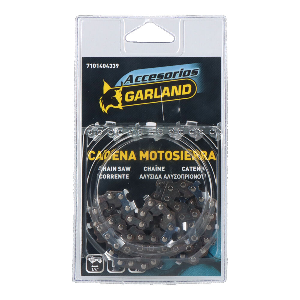 S.OF. CADENA DE MOTOSIERRA 1/4" 39 ESLABONES MINI 7101404338 GARLAND