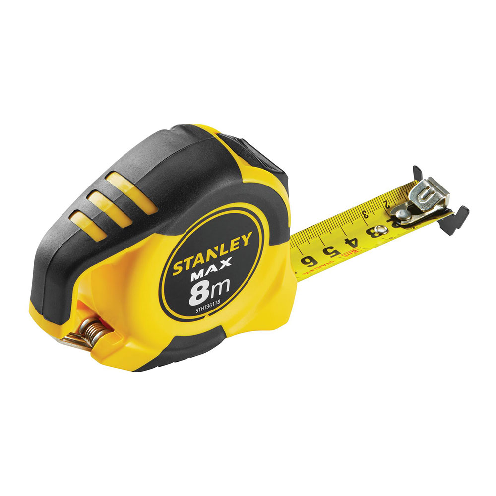 FLEXÓMETRO 8m x 25mm GANCHO MAGNÉTICO STHT0-36118 STANLEY