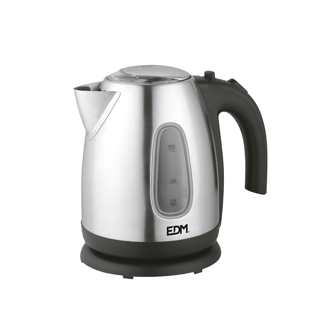 HERVIDOR DE LIQUIDOS ELECTRICO "KETTLE". 2200W 1,7 l  Ø16,5x23cm EDM
