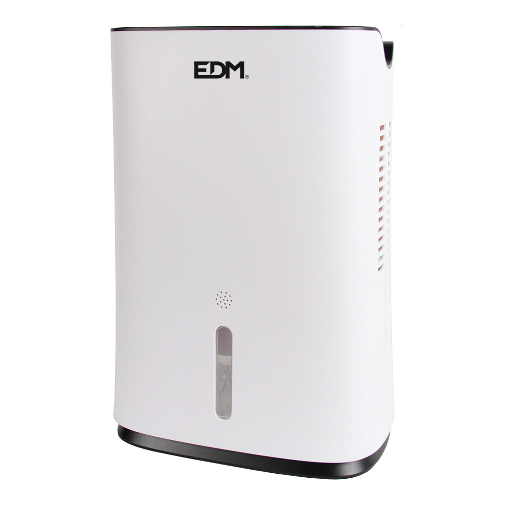 MINI DESHUMIDIFICADOR 75W DEPOSITO: 2 l. CAPACIDAD DE TRABAJO 600ml/DIA 22,5x14x35,5cm EDM