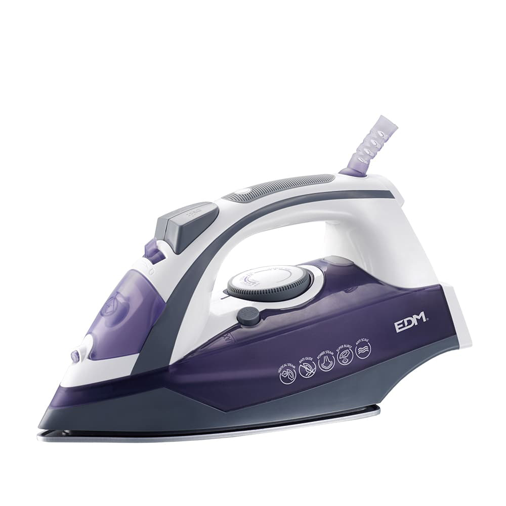 ULT. UNIDADES PLANCHA DE VAPOR 2400W 220-240V EDM