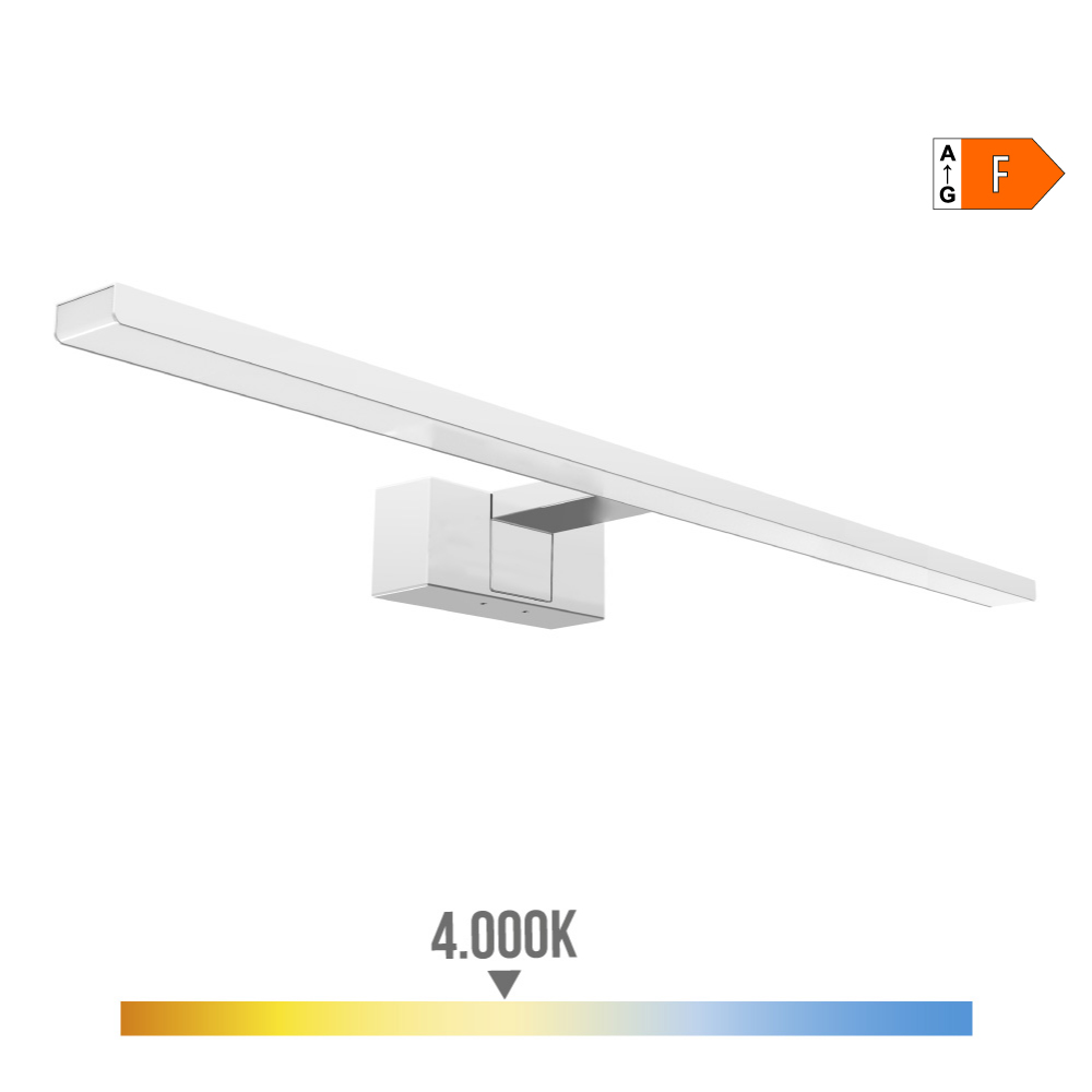 LÁMPARA DE PARED LED 12W 1.270Lm 4.000K 60x12,8x5,10cm EDM