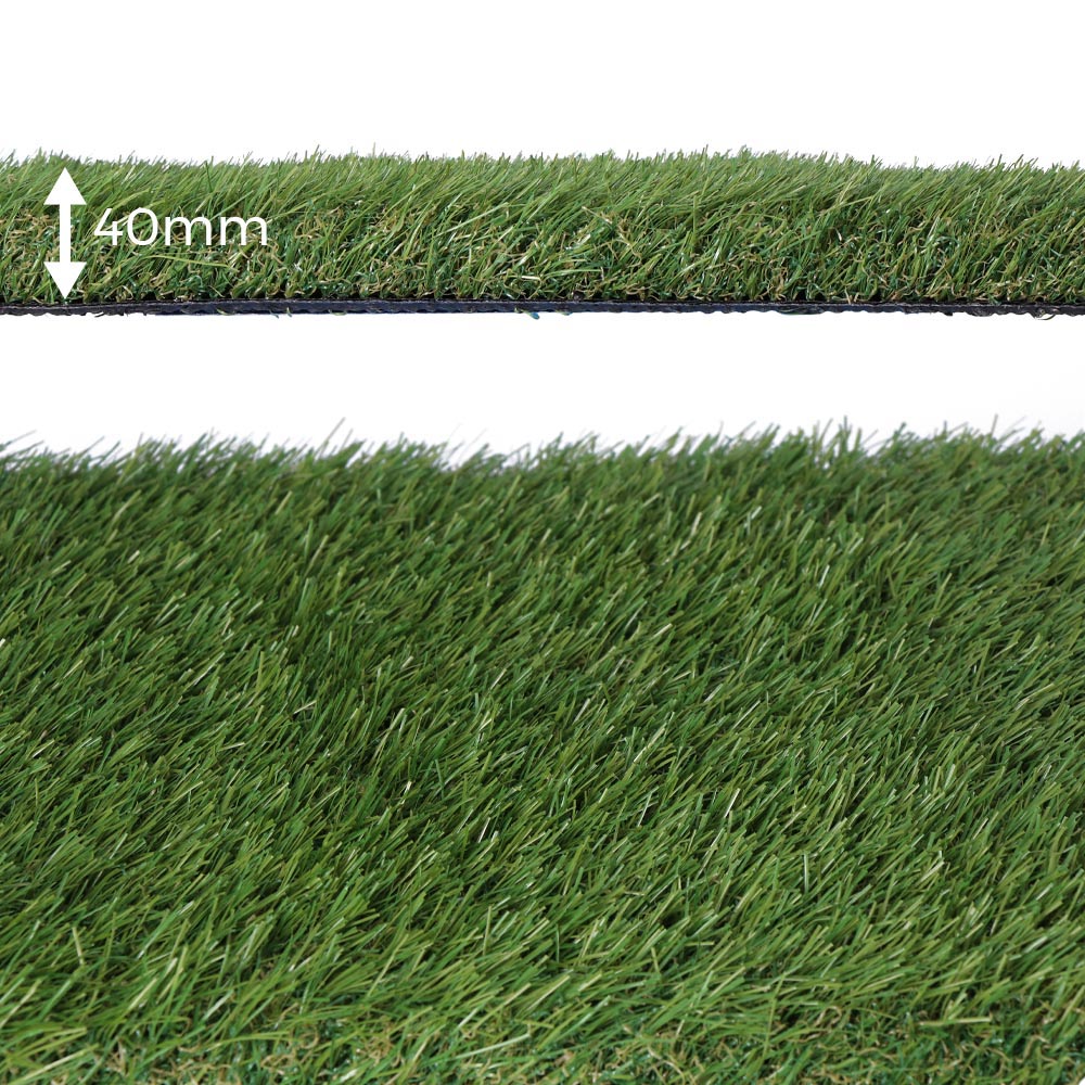 CÉSPED ARTIFICIAL 40mm ROLLO 1x5m COLOR VERDE MODELO: GRACEFULL EDM