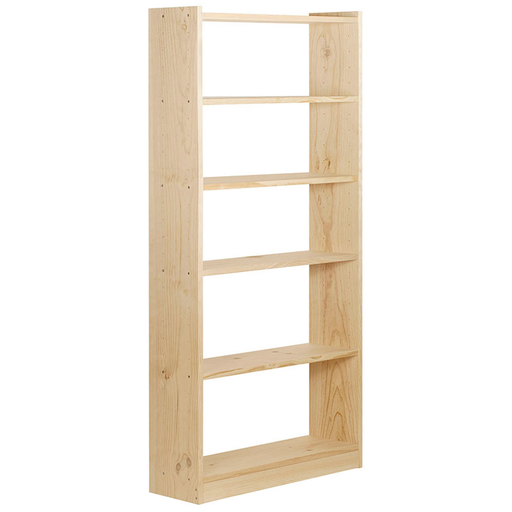 LIBRERIA GALA 6 BALDAS DE 80cm PINO MACIZO 184,7x80x25cm ASTIGARRAGA