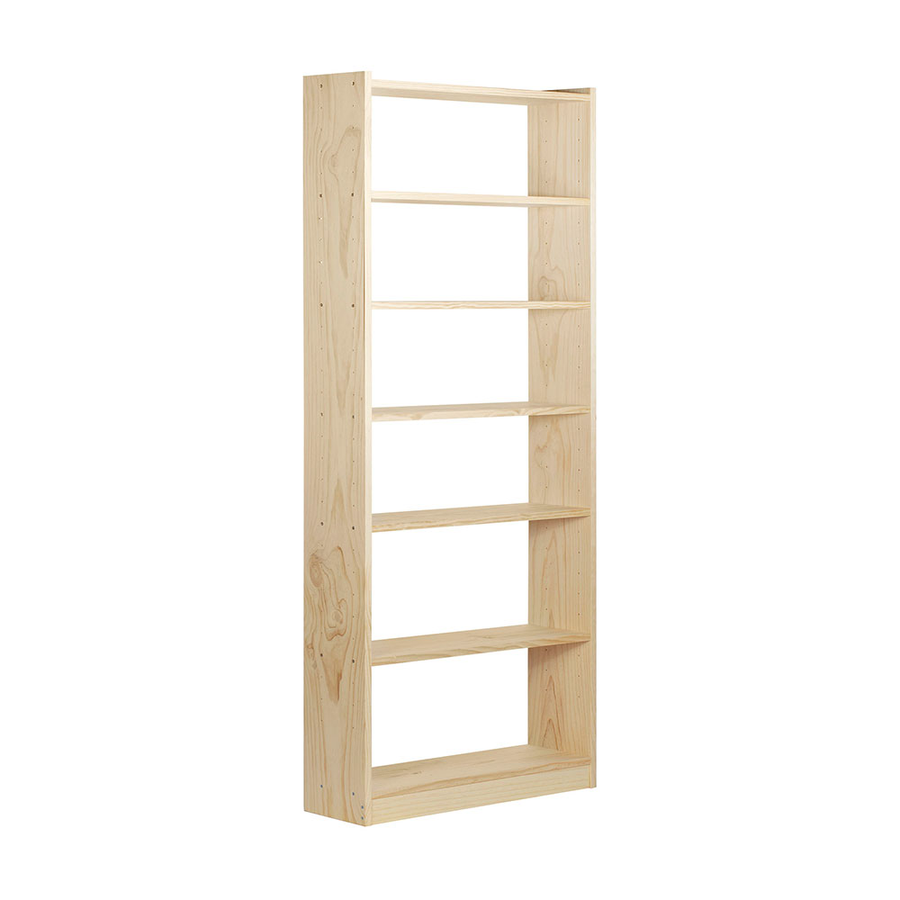 ULT. UNIDADES  LIBRERIA GALA 7 BALDAS DE 80cm PINO MACIZO 216,7x80x25cm ASTIGARRAGA