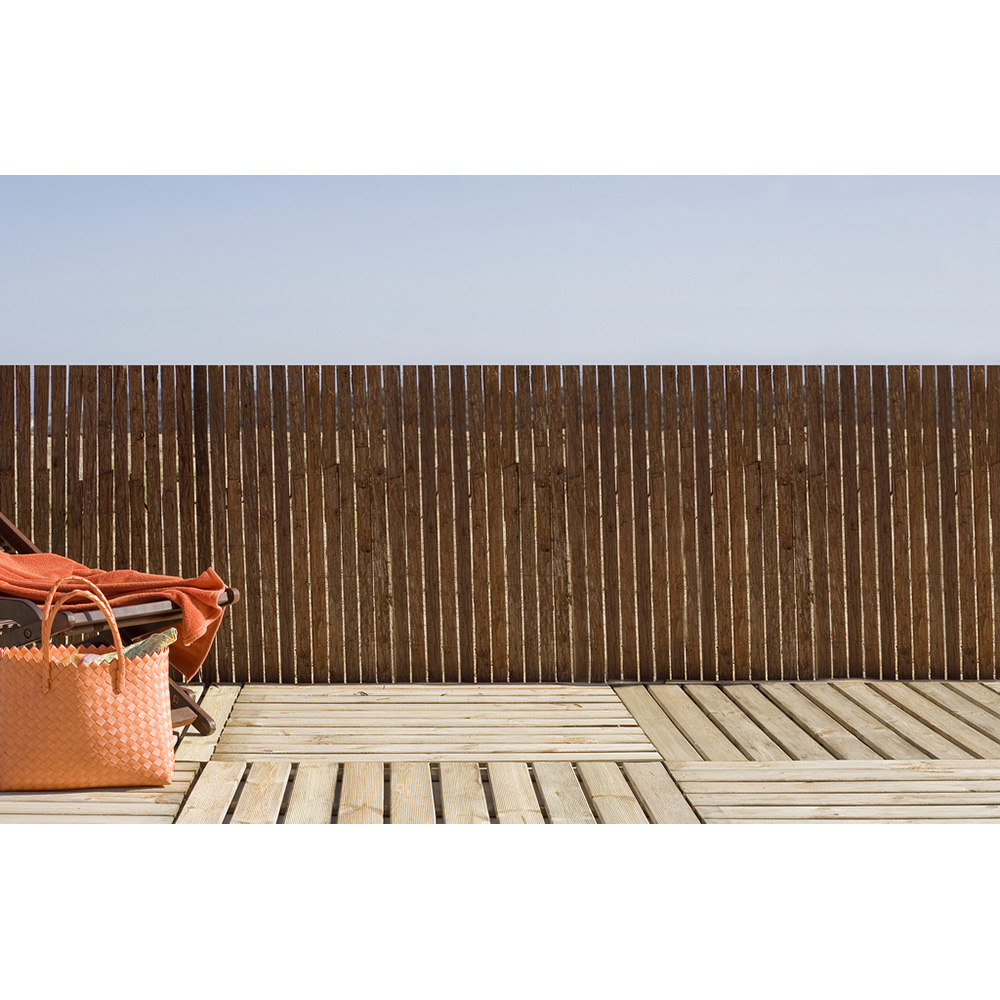 CERCA DE CORTEZA DE PINO NATURAL MILWAUKEE 1,5x3m NORTENE
