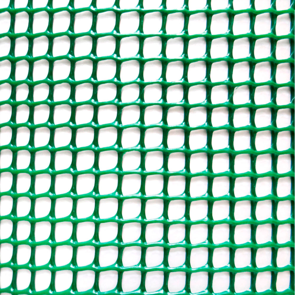ROLLO DE MALLA LIGERA CADRINET COLOR VERDE 1x25m CUADRO: 4,5x4,5mm NORTENE