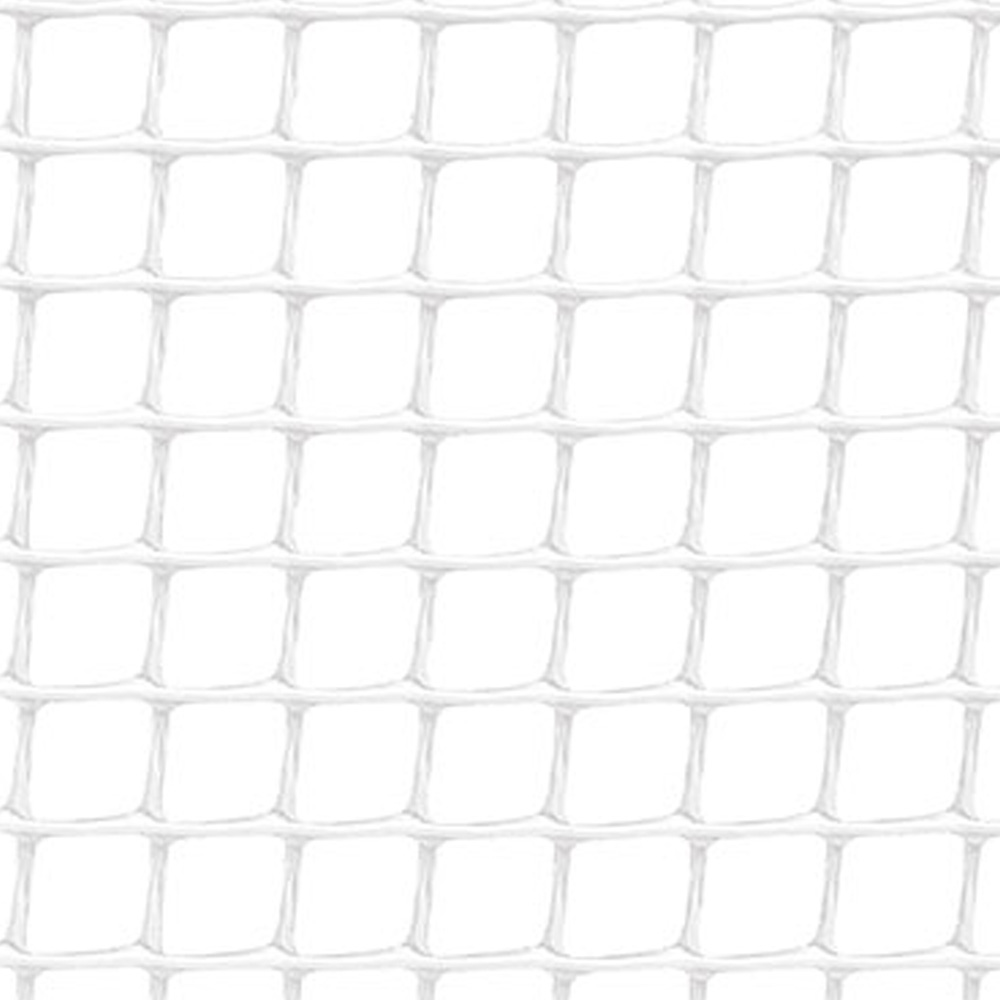 ROLLO DE MALLA LIGERA CADRINET COLOR BLANCO 1x25m CUADRO: 10x10mm NORTENE