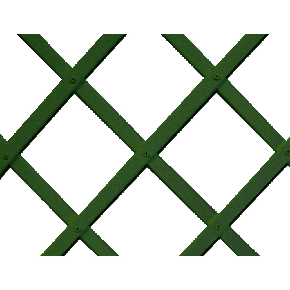 TRELLIFLEX CELOSIA DE PLASTICO 1x2m COLOR VERDE PERFIL DE LISTONES 22x6mm NORTENE