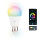 Bombilla inteligente SmartLED E27 Ksix, 9W equivalente 60W, 806 lm, App + Compatible Alexa, Google Home y Siri, RGB + CCT