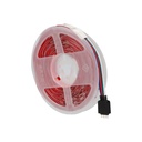 Tira de Led Ksix, Pack 2x5m, Iluminación 16 colores RGB, Control remoto, Índice de Protección IP20