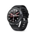 Smartwatch Ksix Eclipse Negro, Pantalla 1.28" IPS FULL TOUCH, Bluetooth 5.0, Autonomía 7 días