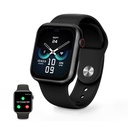 Smartwatch Ksix Urban 3, 1.69" Táctil, 10 días, Correas compatibles Apple, Monitoreo Salud, Modos deporte, Sumergible, Negro