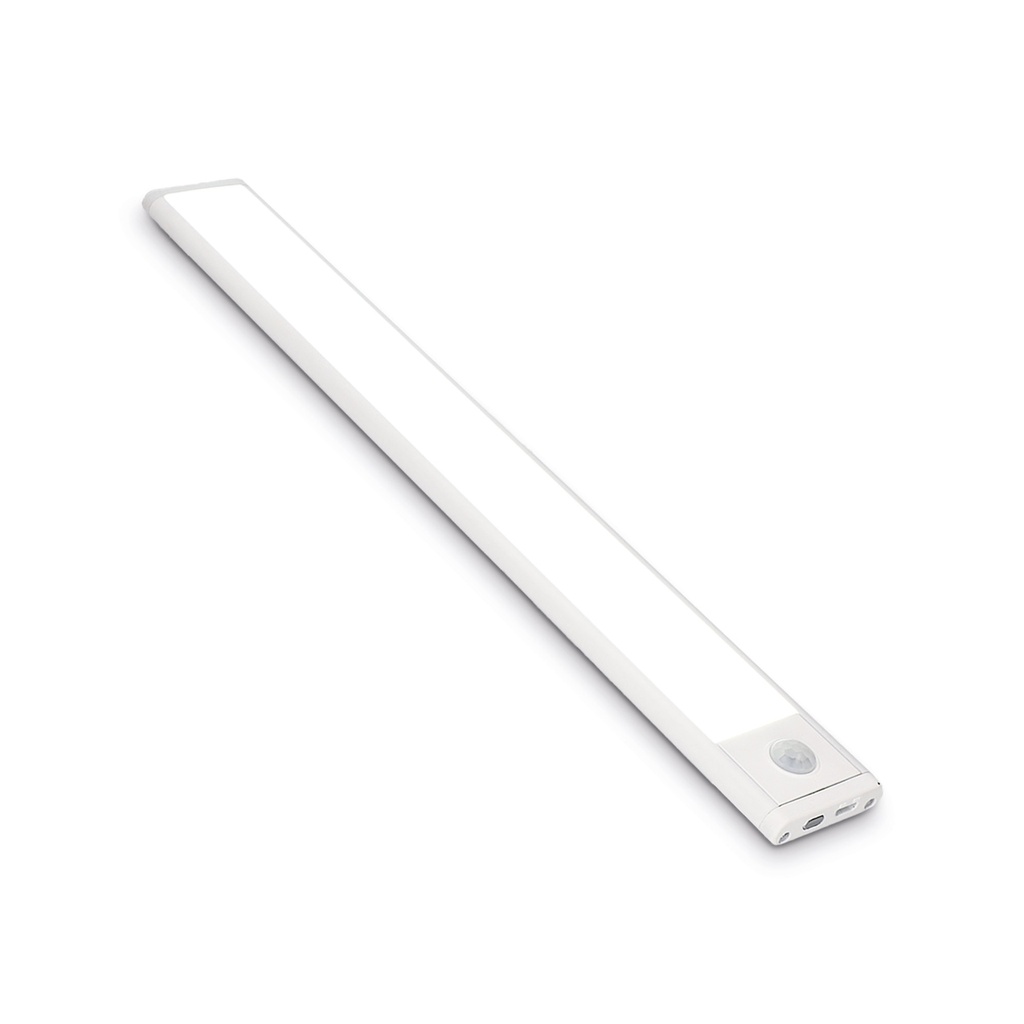Luz LED Sophia, 30 cm, Sensor de movimiento, 150lm, 40 LEDs, Batería de litio 1.200mAh recargable