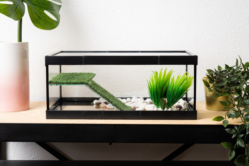 BETTASHOP.ES TORTUGUERA Cristal para Tortugas Acuario Grande Tortugas