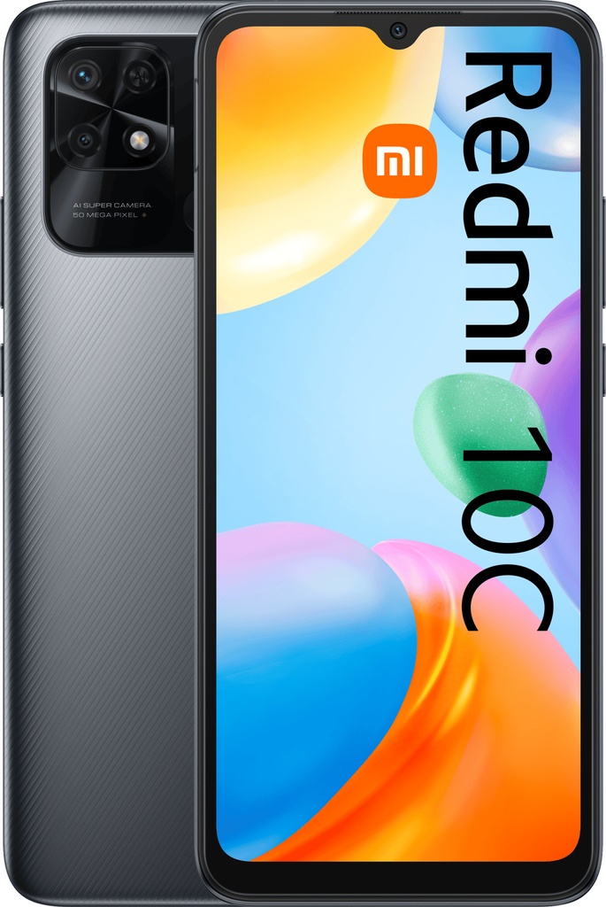 XIAOMI REDMI 10C NFC 3+64GB DS 4G GRAPHITE GREY (Op. sim free only welcome message)