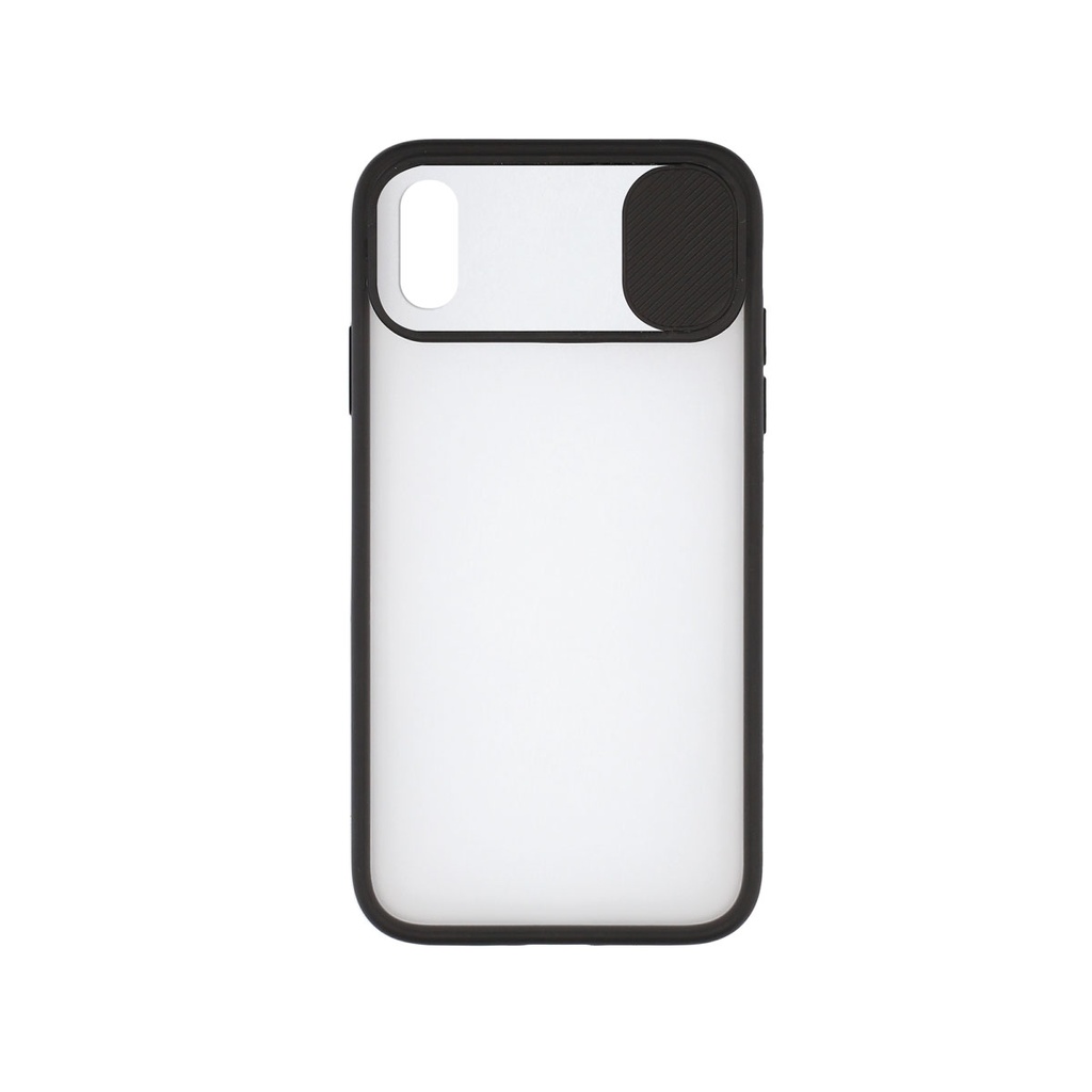Funda para iPhone X, XS, Flexible, Negro