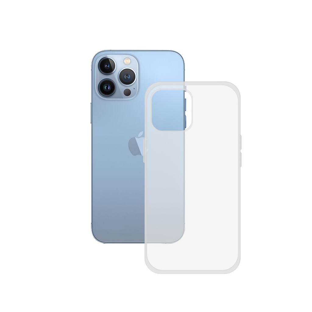 Funda Ksix para iPhone 13 Pro Max, Flexible, Transparente