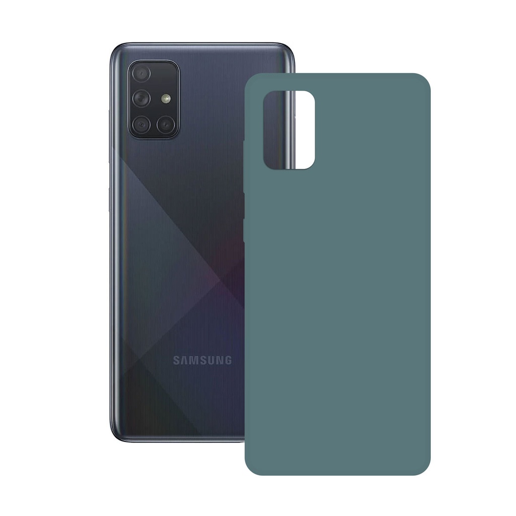 Funda para Samsung Galaxy A51, Flexible, Verde