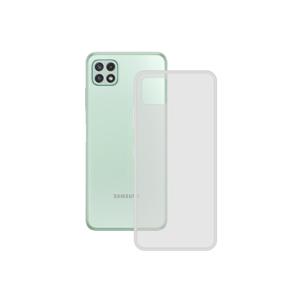 Funda Ksix, Samsung Galaxy A22 5G, Flexible, TPU, Transparente