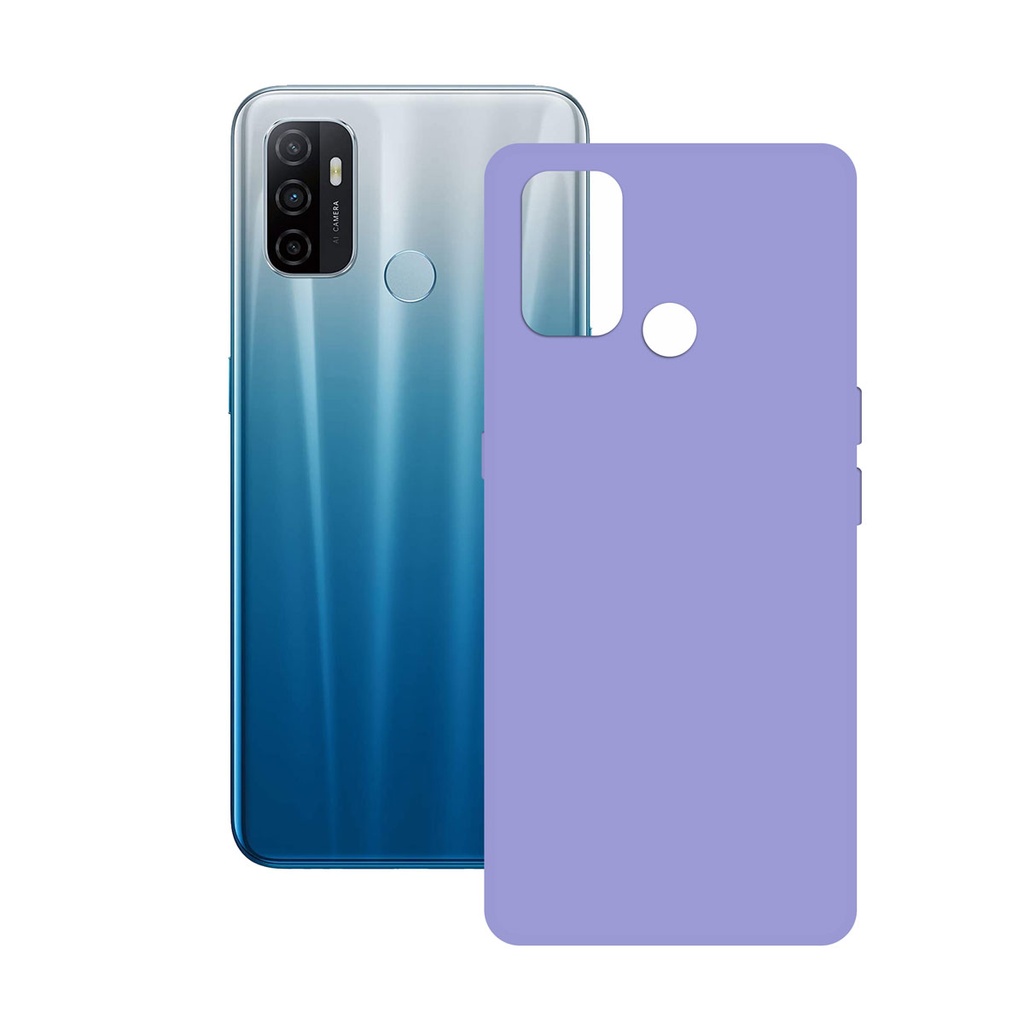 Funda para Oppo A53S, Flexible, Lavanda