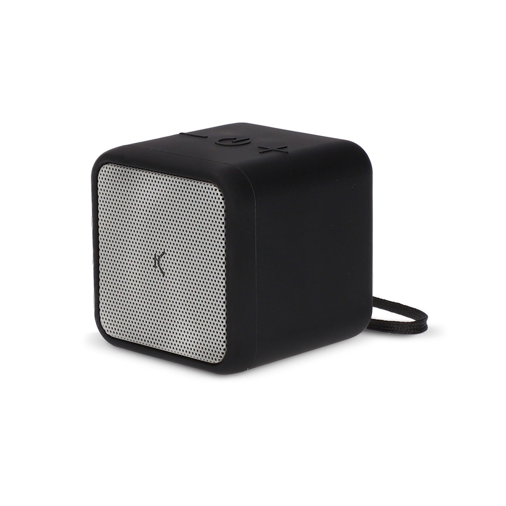 Altavoz inalámbrico Ksix, Bluetooth 5.0, Autonomía Hasta 4 horas, Negro