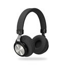 Auriculares inalámbricos Ksix Retro, Bluetooth 5.0, Autonomía Hasta 6 horas, Negro