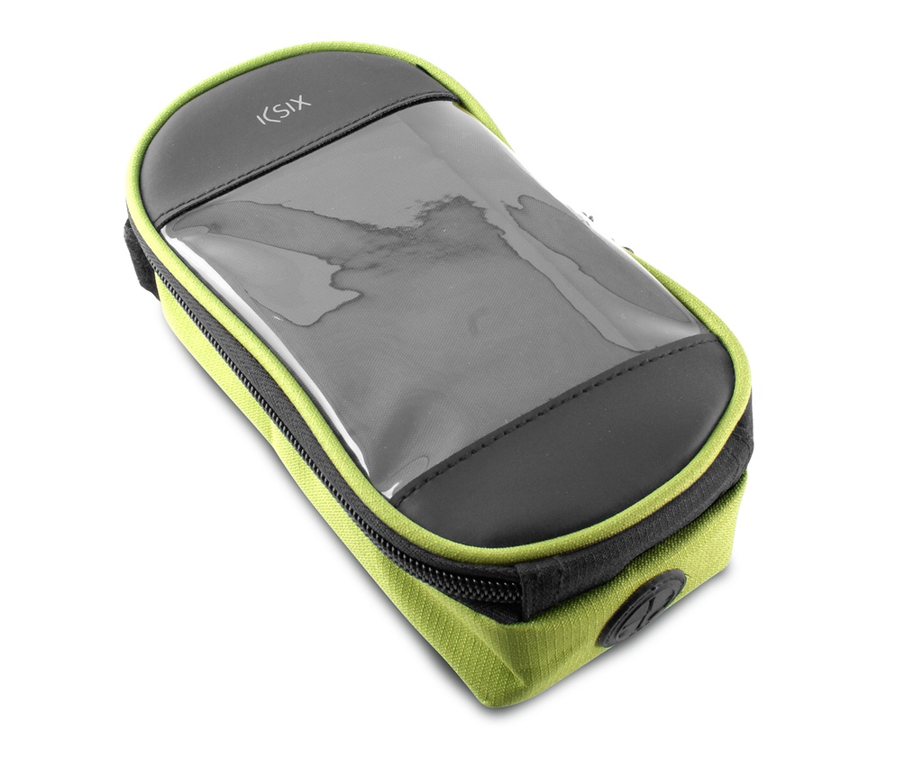 Funda deportiva Universal para smarphone, Semirrígida, Especial para bicicleta, Verde