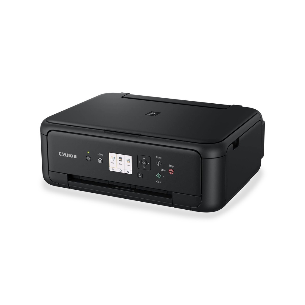 Impresora Canon Pixma TS5150 conectada, especial impresión láminas vinilos personalizables, negro
