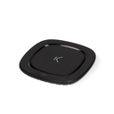 Cargador inalámbrico, 10W, Tecnología Qi, fast charge, Compat. Con iPhone, Negro