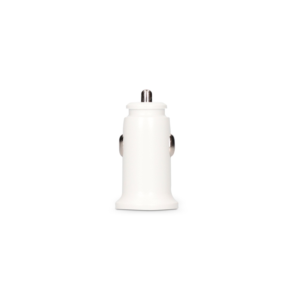 Cargador de coche Ksix, 18W, Carga rápida,  Power Delivery, USB-C , Blanco