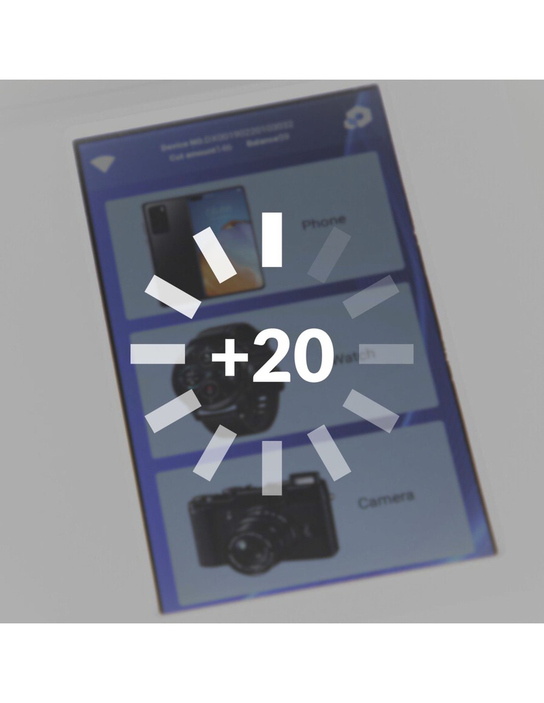 Pack de recarga de 20 cortes para máquina plotter Ksix
