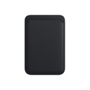 Tarjetero magnético compatible con tecnología MagCharge, Piel vegana, Espacio para tarjetas y billetes, Negro