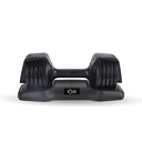 Mancuerna ajustable 11 kg Ksix, Acero Q235, 8 discos incluidos, Agarre ergonómico, Diseño compacto