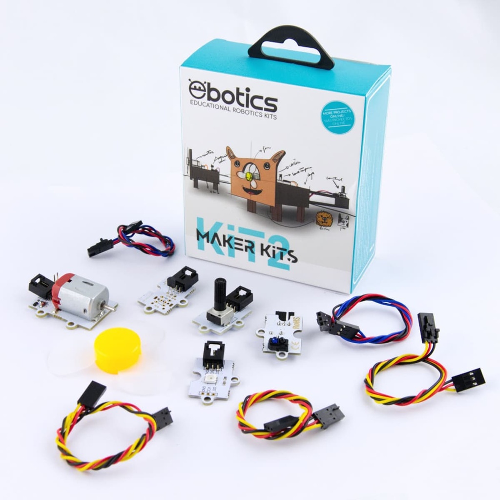 Maker Kit 2 Ebotics Robótica Y Programación