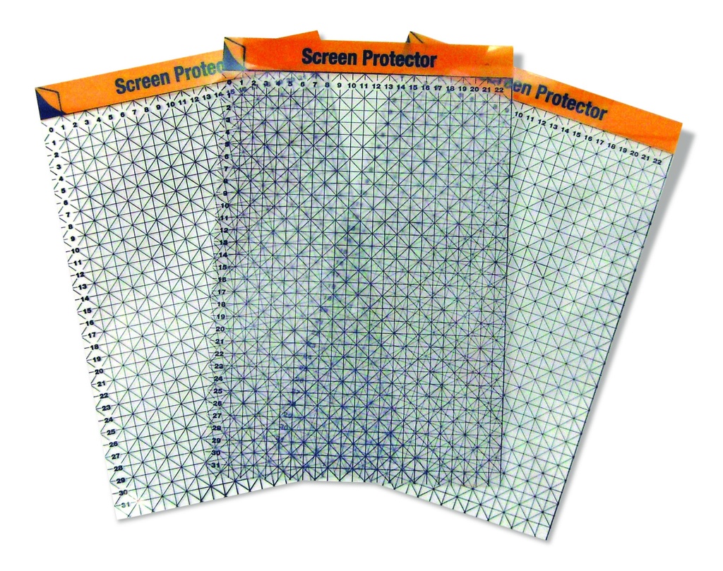 Protector de pantalla Universal, Flexible, Grosor, Transparente