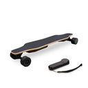 Longboard eléctrico Ksix H2B-02 Pro, 25 km/h, 2 Motores Hub 450W, Batería de litio 36V