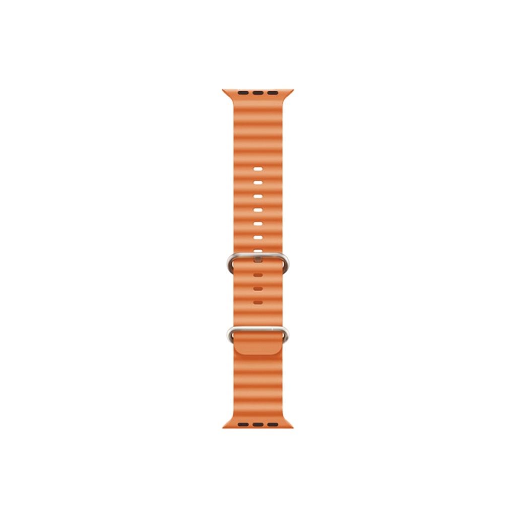 Correa reloj silicona intercambiable, Compatible con Apple Watch y Ksix Urban Plus, Naranja