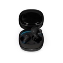 Auriculares inalámbricos Ksix Satellite, True Wireless, Autonomía 5+15h, Superficie táctil, Ergonómicos, Negro