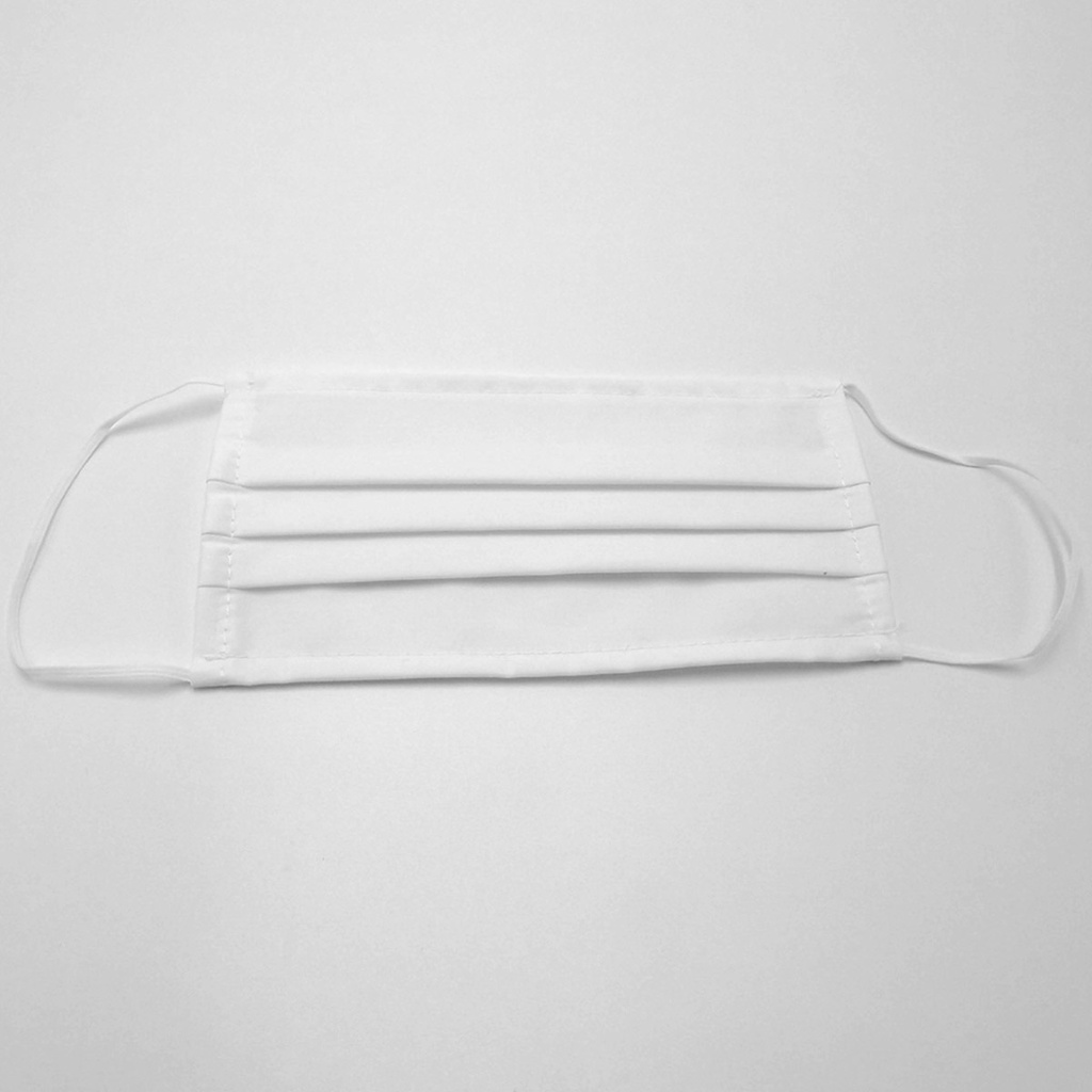 Mascarilla Rectangular Lavable Contact Uso No Sanitario Blanca