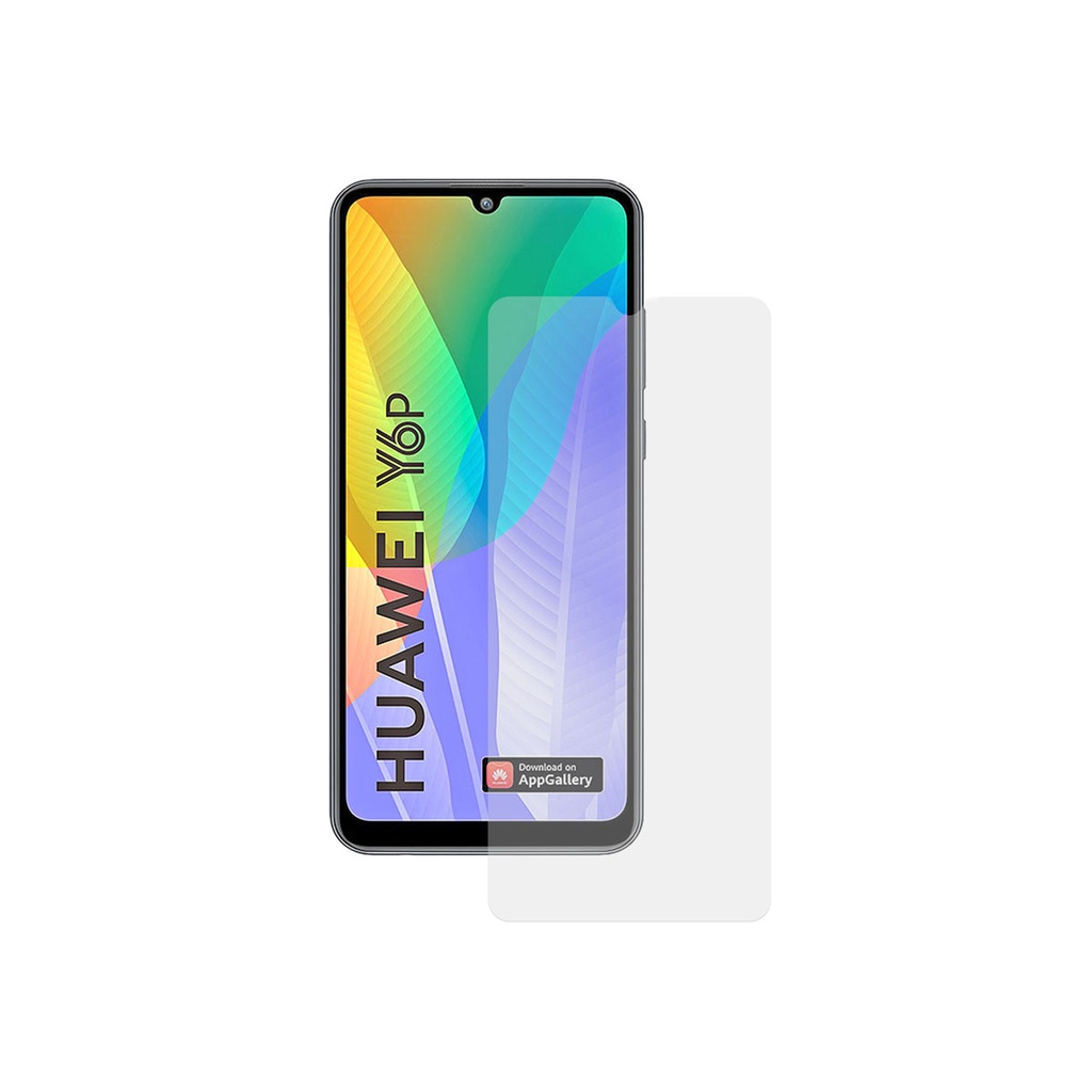 Protector de pantalla para Huawei Y6P, Vidrio templado, Grosor 0,33 mm, Transparente