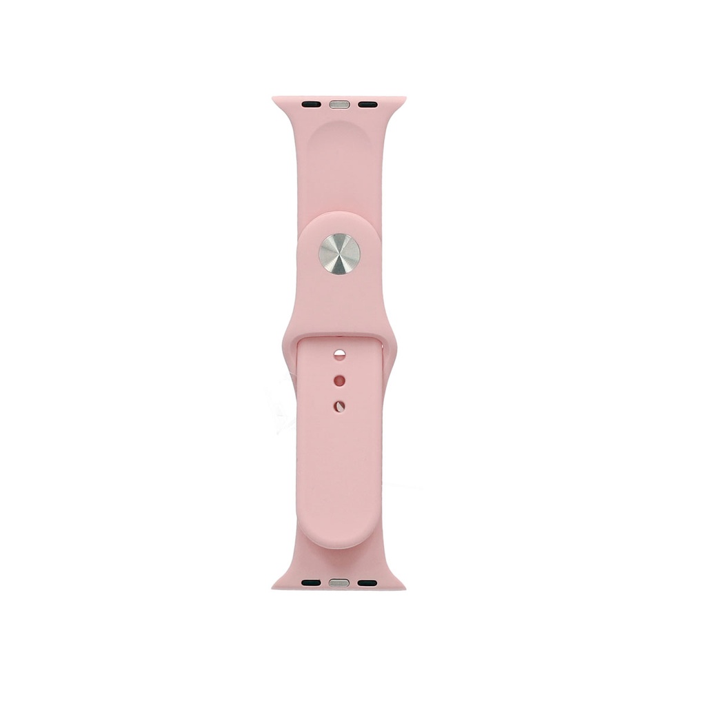 Correa reloj silicona intercambiable, compatible con Apple Watch 42/44mm, Ksix Urban3 (2023) y Urban2, Rosa