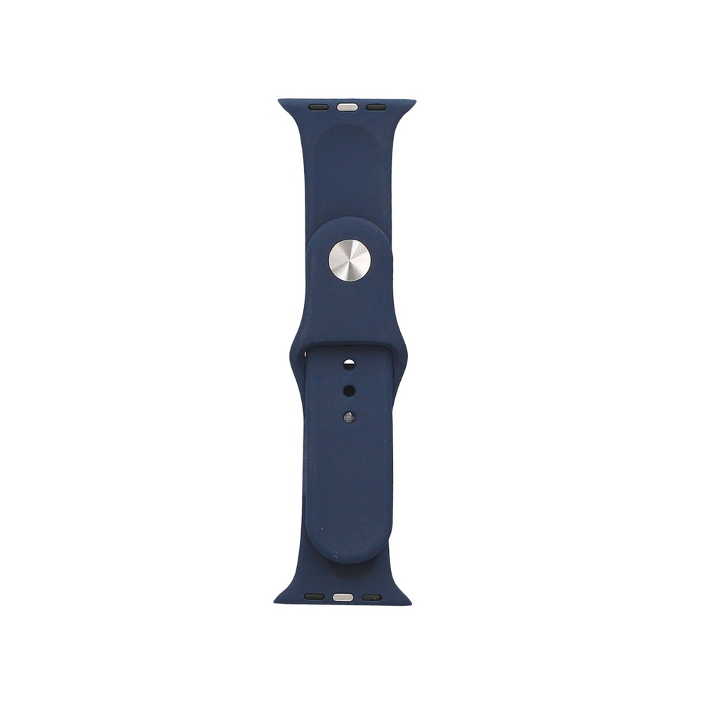 Correa reloj silicona intercambiable, compatible con Apple Watch 42/44mm, Ksix Urban3 (2023) y Urban2, Azul