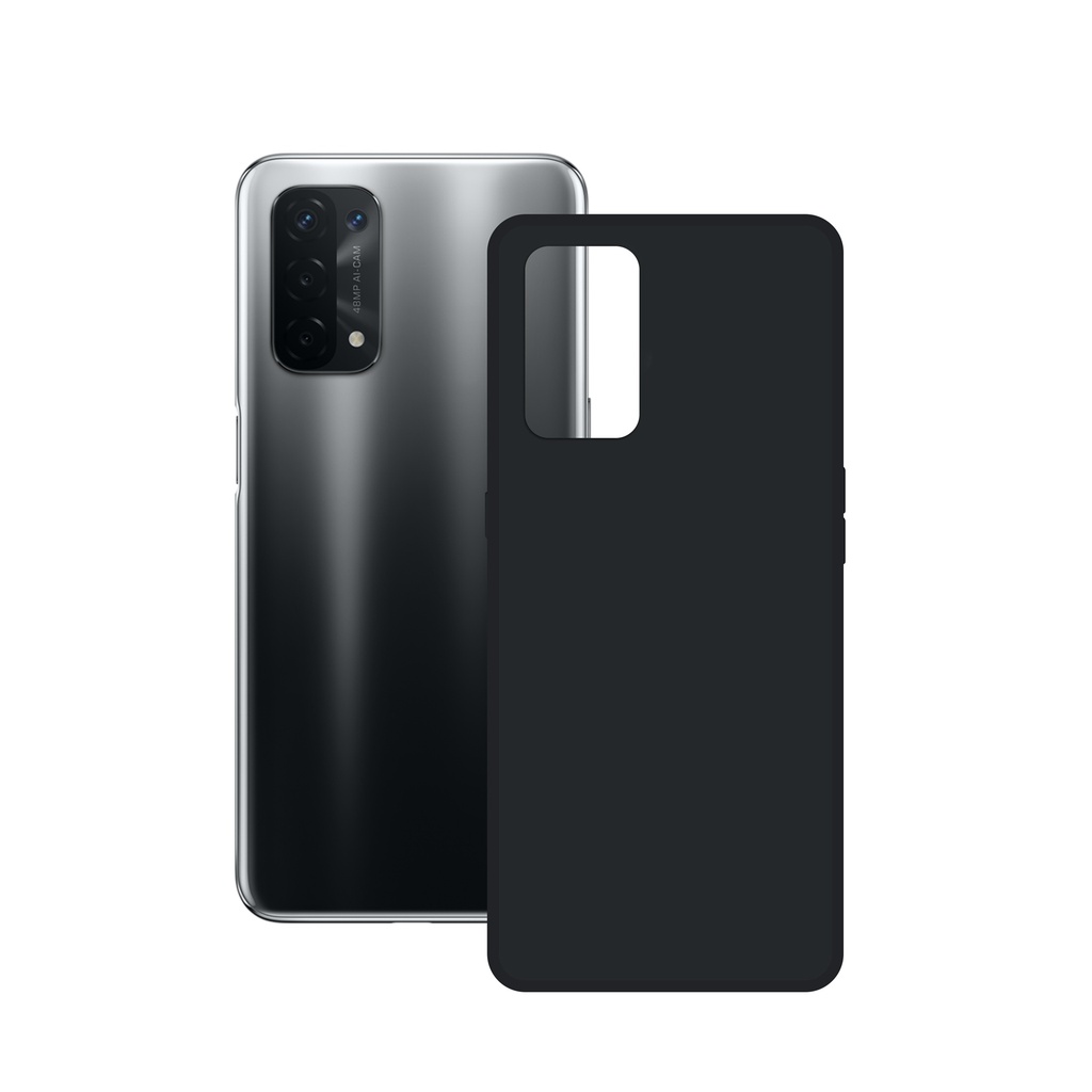 Funda para Oppo A74 5G, Flexible, Negro