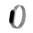 Correa reloj metálica para Xiaomi Mi Band 5/6 Plateada